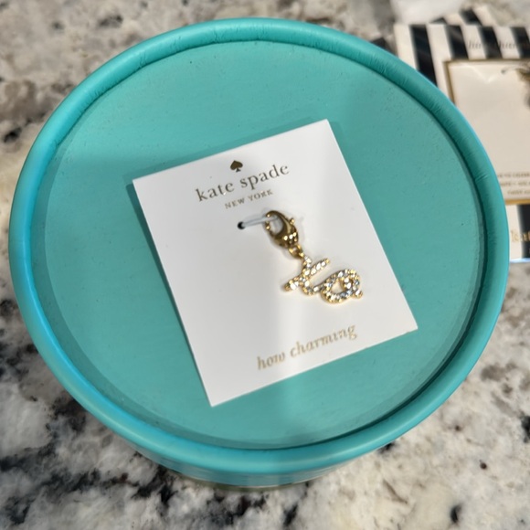 Kate Spade Charm Bracelet + 6 Charms - New in Box - Picture 6 of 8